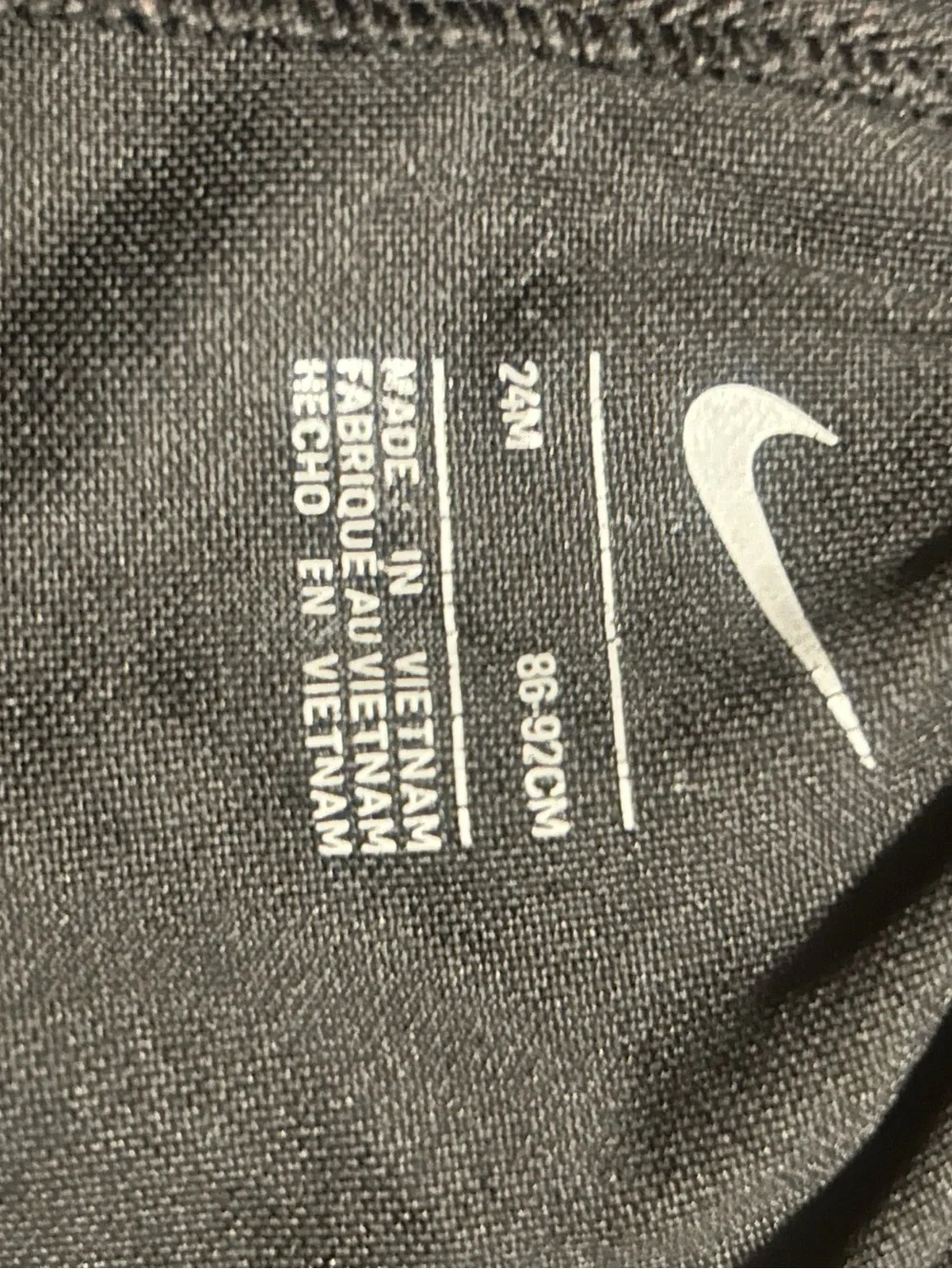 Nike Boys Black Dri-FIT Athletic Shorts, Size 24M (24 Months)